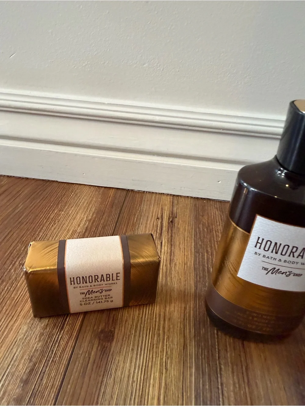 NEW Bath & Body Works Honorable Men Grooming Set — Gold and Black